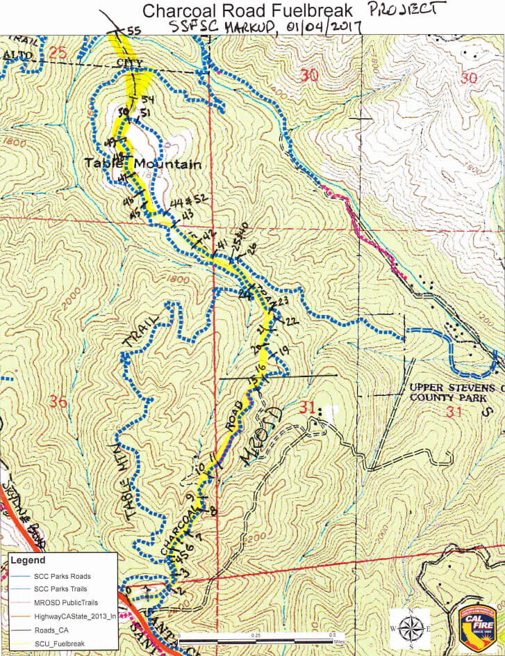 project-map-charcoal-road Defensible space - vertical and horizontal measurements